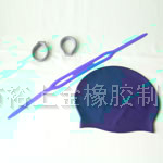 硅胶泳帽，泳带028